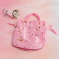 thumbnail image 4 of Bolso invisible con cordón y diseño vintage bordado, para guardar joyas, regalo y embalaje, 4 of 5