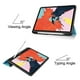 thumbnail image 5 of Funda de piel sintética con tapa horizontal para iPad Air 2022/2020 de 10,9 pulgadas, textura Custer, con función de suspensión/activación, soporte triple plegable y ranura para bolígrafo (roja), 5 of 5