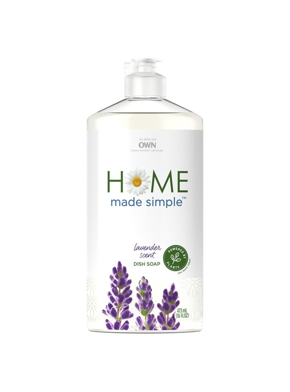 Home Made Simple Multi-Purpose Dish Soap, Lavender, 16 fl oz