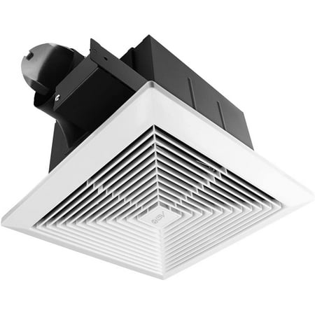 

Bathroom Fan Ultra-Quiet 90 CFM 0.8 Sone Bathroom Ventilation and Exhaust Bath Fan Bathroom Ceiling Fan HVI 2100-certified and UL Approved