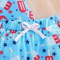 thumbnail image 5 of Karoyedx Boys 4th of July Shirt And Short Set 4th of July Baby Boy Clothes Summer Toddler Outfit Sleeveless Vest Tank Tops and Stars Shorts Set Infant Clothes Sky Blue Size,5-6 Years, 5 of 7
