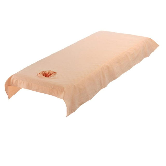 lionlar Coussin de Table et de Lit en Coton Réutilisable, Draps Non Tissés Imperméables pour Salon de Beauté Brun