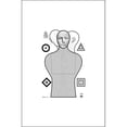 thumbnail image 1 of 100 Pcs, 11.5" x 22" Reduced Size Target Designed For The Williamson Co Sheriffs Office, 1 of 1