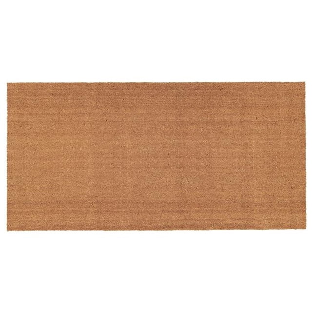 30 x 48 in. Natural Coir with Vinyl Backing Rectangular Doormat
