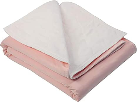 Wearever Reusable Incontinence Bed Pad with Wings - Waterproof, Washable - 34"x36"