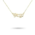 thumbnail image 4 of Collar del zodiaco Minnieouse Letra inglesa doce signo del zodiaco Ins joyería cadena colgante, 4 of 6