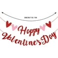 thumbnail image 3 of BotaniNest Valentine's Day Red Rose Heart Shaped Candle With Glitter And Paper Flower, 3 of 5