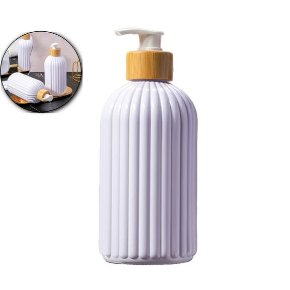 VQPeo Soap Dispenser with Pump, Refillable Liquid Hand Soap Dispenser, Dish Soap Dispenser for Bathroom, Kitchen Countertop, Hotel