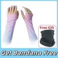thumbnail image 2 of Manches de Refroidissement pour Soleil Manches de Sécurité Protection UV pour Bras Couverture de Bras Refroidissant Chauffant Course Golf Cyclisme Manches Longues Vert Ensemble, 2 of 6