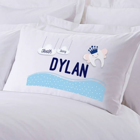 Personalized Boy's Tooth Fairy Pillow Case, 20