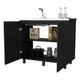thumbnail image 3 of Black 2 Utility Sink and Cabinet, 3 of 5