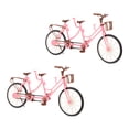 thumbnail image 2 of Two Seater Bicycle Toy for Kids to Play and Learn Multi Color ABS Material 2 Pieces Small Size, 2 of 9