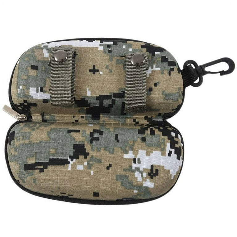 CoCopeaunts Camouflage Tactical Goggle Box Glasses Bag Case EDC