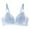 Blue, variant on Plus Size Bras for Women Full Coverage Underwire Support Strap Lift Comfort Everyday Bras Push Up T Shirt Bra, 34A/B-40A/B