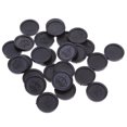 thumbnail image 2 of Fichas de Moneda de Casino de poker Zulema 24 Uds Negro Moneda del juego, 2 of 8