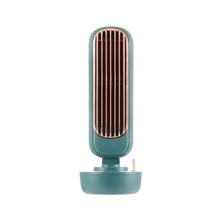 

fan on clearance Volity Portable Air Conditioner USB Retro Tower Fan Spray Water Fan Wet Spray Cooler With 3-Speed For Home Office Bedroom