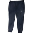 thumbnail image 1 of ASICS Mens Visibility Athletic Track Pants, Blue, Medium, 1 of 2