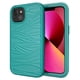thumbnail image 1 of Funda de silicona + PC para iPhone 13, verde mar oscuro, 1 of 4