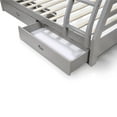 thumbnail image 4 of Furniture of America Luke Wood Gray Twin/Full Kids Bunk Bed with Drawers, 4 of 5