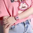 thumbnail image 2 of Reloj Casio F91ws Skeleton Unisex Vintage Colores Facturado Color Del Fondo Rosa Chicle Color De La Correa Rosa Chicle Color Del Bisel Rosa Chicle, 2 of 8