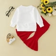 thumbnail image 4 of LWNYDPLSD Christmas Outfit 2t Boy Christmas Newborn Boy Girls Overall Dress Baby Clothes 12 Months 6-9 Month Onesies Clothes for 7 Year Old Girls, Red 12-18 Months, 4 of 7