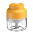 thumbnail image 4 of Advancent Picadora de verduras TureClos, picadora de ajo eléctrica USB, molinillo de cocina recargable inalámbrico Herramientas y accesorios para hornear Amarillo 100ml, 4 of 6