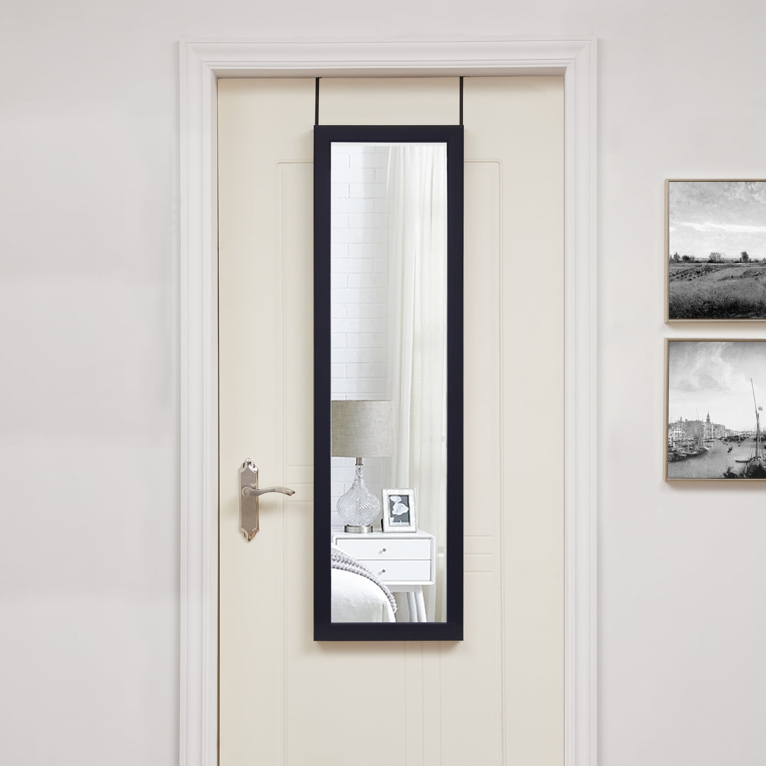 Over The Door Mirror, Full Length Mirror, Wall Mirror, Door Hanging