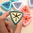 thumbnail image 4 of pitrice Towel Rack Triangular Replacement Self-adhesive Waterproof Bathroom Kitchen Bath Ball Brush Washcloth Holder Organizer White, 4 of 9
