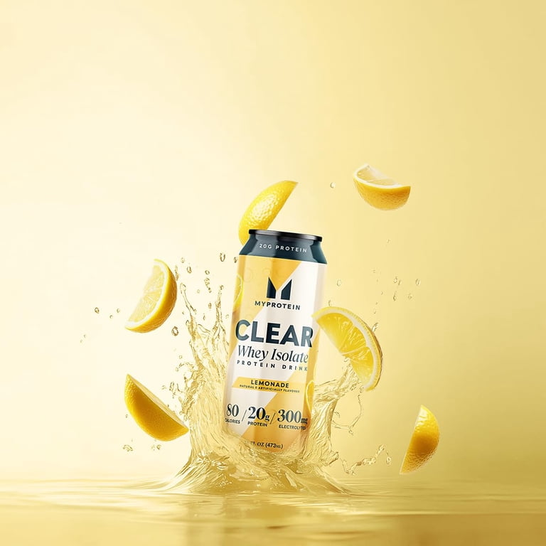 Myprotein Clear Whey Isolate Ready to Drink Protein, Lemonade