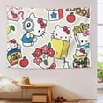 thumbnail image 2 of Hello Kitty Anime Poster Tapestry - Large Wall Art Background, Birthday Decoration, Merchandise, Gifts 24x42Inch, 2 of 5