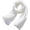 Cream White, variant on Cotton Linen Crinkle Scarf for Women, 35x71 Inch Long Beach Shawl Wrap with Fringe, Lightweight Summer Hijab and Travel Stole