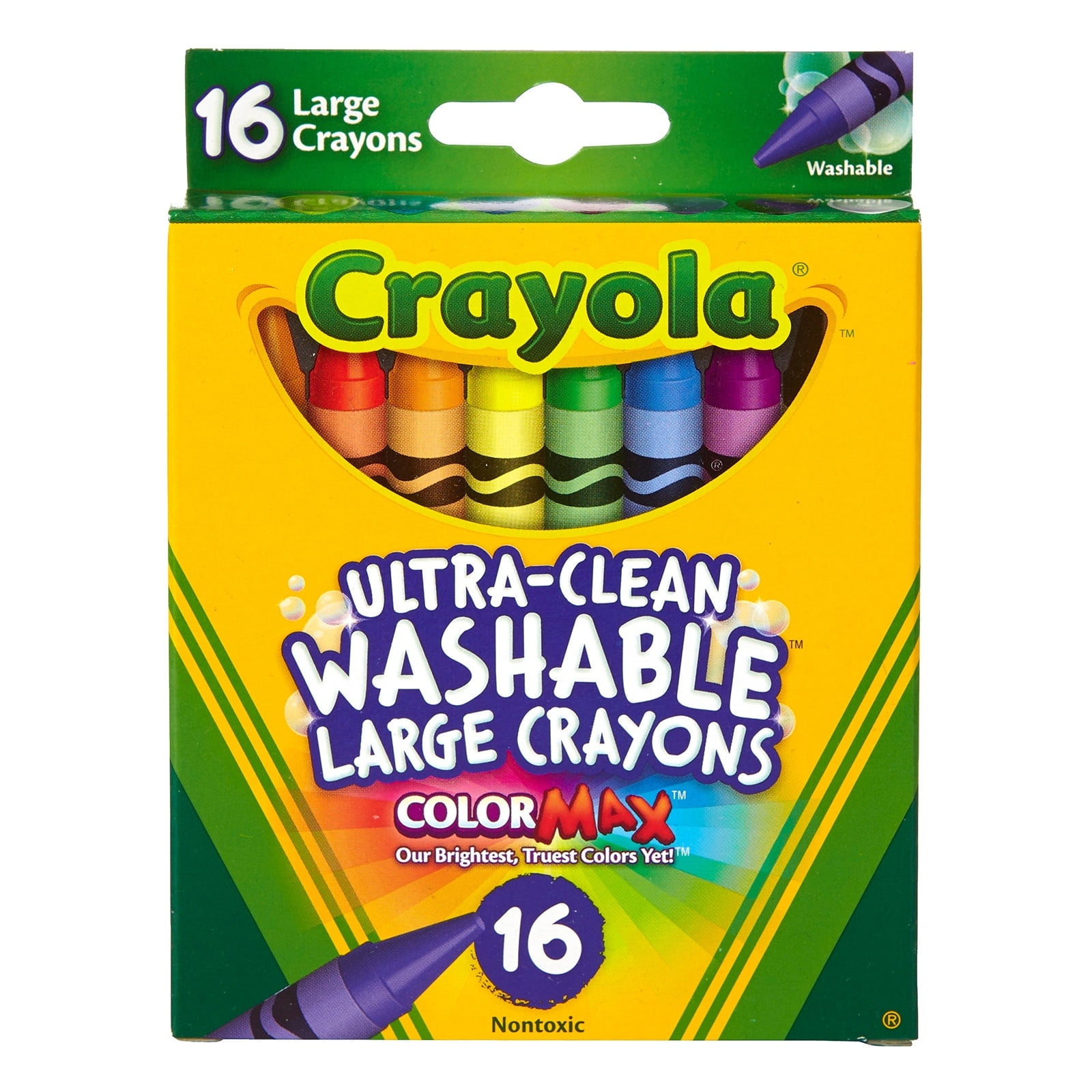 Crayola Ultimate Kids Colorful Crayon Bucket, 200 Pieces