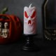 thumbnail image 4 of Candelabro de luz LED Fiudx con forma de calavera y calabaza electrónica para decoración de Halloween 2 unidades, 4 of 6