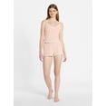 thumbnail image 2 of No Boundaries Single Jersey Lace Sleep Cami Top, Women's XXS-3X, 2 of 5