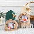 thumbnail image 1 of Fall Thanksgiving Gnomes Plush Decoration - 1 Piece Handmade Swedish Tomte Gnomes Elf for Fall Thanksgiving Decor Gift - Christmas Thanksgiving Decorations for Home, Table, Fireplace, Party, 1 of 8