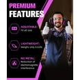 thumbnail image 5 of ZOHAN 012 Noise Cancelling Headphones for Adults,34dB SNR Noise Reduction Ear Muffs,Autism Sensory Ear Protection Earmuffs for Construction,Lawn Mowing,Shooting,Jam -Purple, 5 of 5