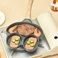 thumbnail image 5 of Heart Shape Non Stick Frying Pan, Aluminum Alloy Multi Partition Pancake Egg Pan for Induction Cooktop, Easy Clean Breakfast Cooking Griddle Pan, 5 of 6