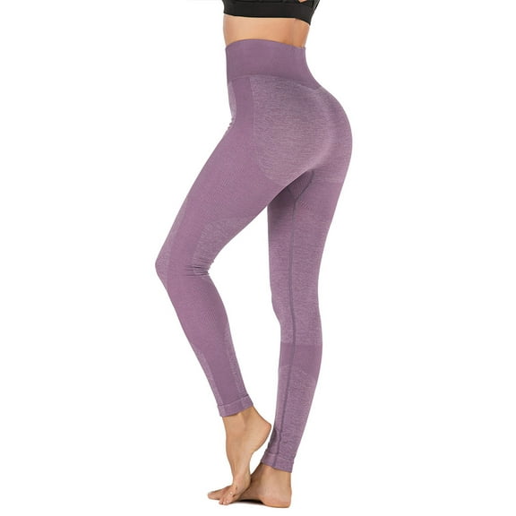 Women's Tummy Control Leggings High Waist Tight Yoga Pants Workout Leggings Workout 4 Way Stretch Yoga Capris