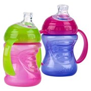 Nuby No-Spill Super Spout Grip N' Sip 8-oz Cup - 4 Pack