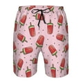 thumbnail image 3 of Goofa Watermelon Ice Cream Printed Mens Swim Trunks Summer Quick Dry Short Beach Swimwear Bathing Suits-Large, 3 of 9
