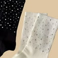 thumbnail image 4 of Sparkling Rhinestones Ankle Socks Comfortable Socks For Long Hours Use, 4 of 7