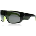 thumbnail image 3 of Domo Sunglasses Jet Black Lime Frames Gray Lenses, 3 of 3