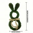 thumbnail image 3 of Yunuuuoa Easter Bunny Ear Bow Wreath Door Hanging Decoration, Spring Floral Home Decor, Artificial Vine Garland for Wall Mantle Window Indoor Outdoor Party Wedding Holiday Seasonal Ornament, 3 of 6