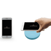 Impressions Vanity Cinderella Lighted Compact Mirror for Purse, Makeup Mirror with 2X Magnification