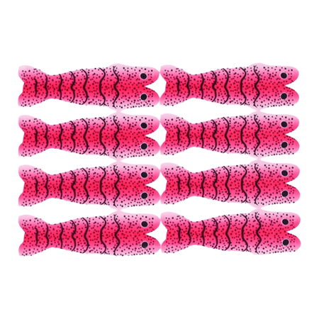 Soft Rubber Artificial Shrimp Back Skin Elastic Bait Material for Fishing Lure