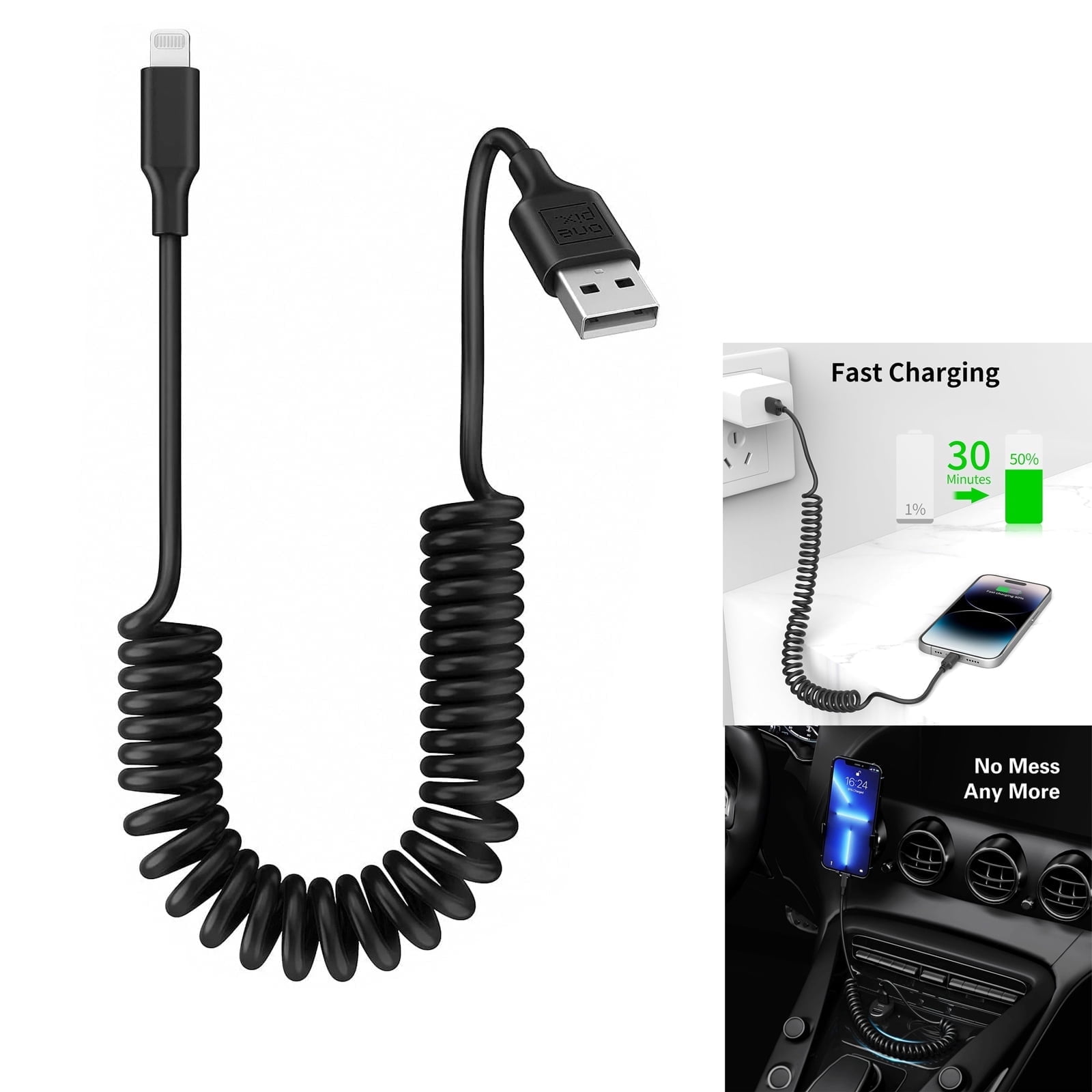 AlyKets USB-Kabel Für Nikon Kameras – Datenübertragung & Aufladen, Kompatibel Mit Coolpix, D-Serie & Mehr