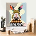 thumbnail image 5 of Epic Graffiti 'Sexy Bunny' by Lanre Adefioyue, Canvas Wall Art, 20"x24", 5 of 8