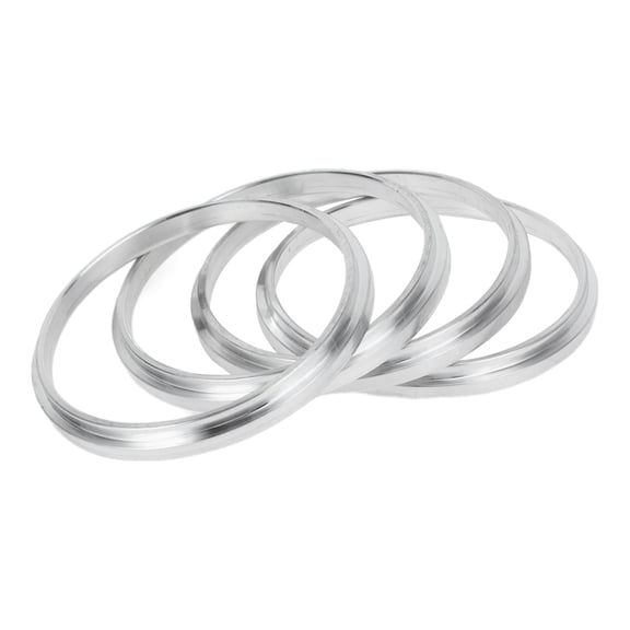Unique Bargains Hub Centric Rings 72.6mm ID - 82mm OD Vehicle Wheel Hubrings Aluminum Alloy, 4 Pcs
