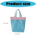 thumbnail image 3 of Portable Mesh Shower Caddys Bag,Quick Dry Toted Bag Mesh Beach Bags Toiletry and Bath Organizers for Travel Swimming Sports, 3 of 9
