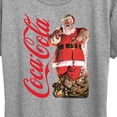 thumbnail image 3 of Coca-Cola - Vintage Santa With Presents - Women's Short Sleeve Graphic T-Shirt, 3 of 5